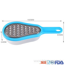 stainless steel food plastic grater with storage